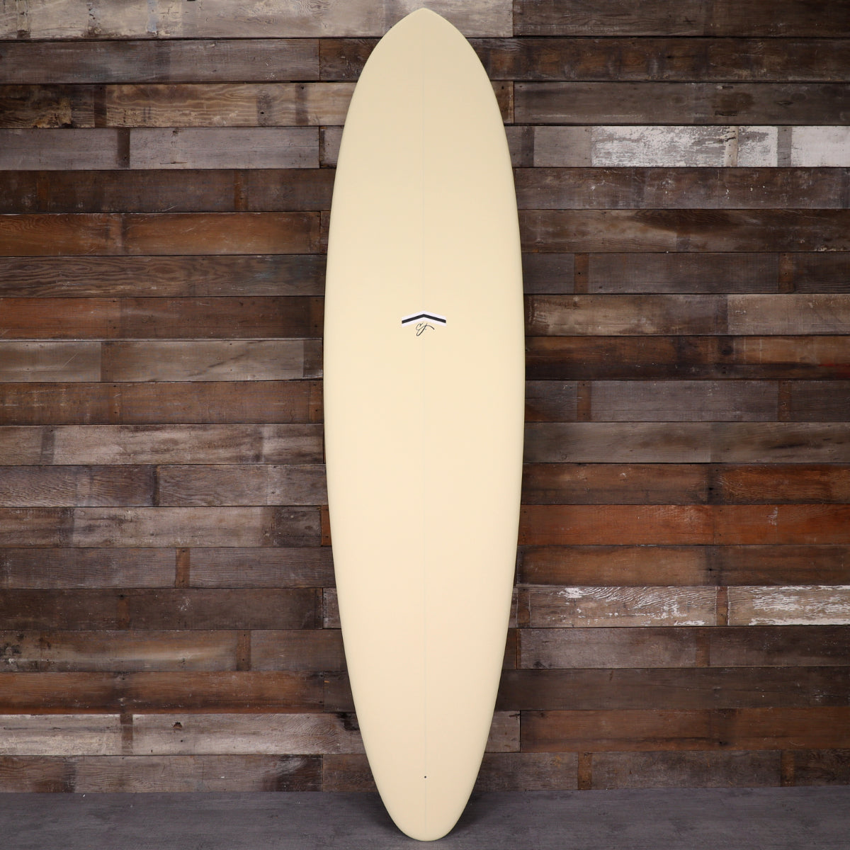 CJ Nelson Designs Outlier Mid-Length Thunderbolt Red 7'6 x 22 ¼ x 2 15/16  Surfboard - Tan