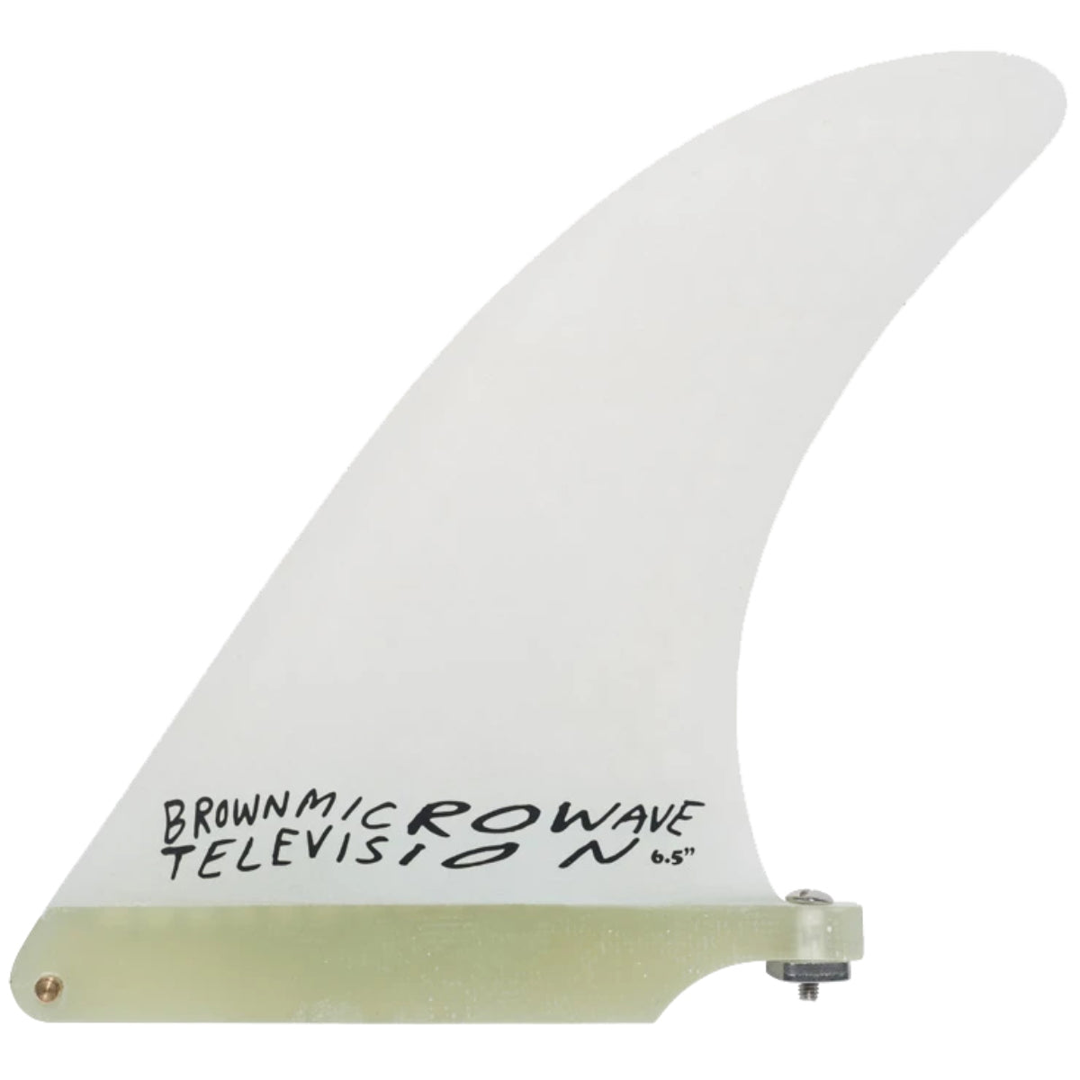 Captain Fin Co. BMT Single Fin - 6.5'' - White – Cleanline Surf