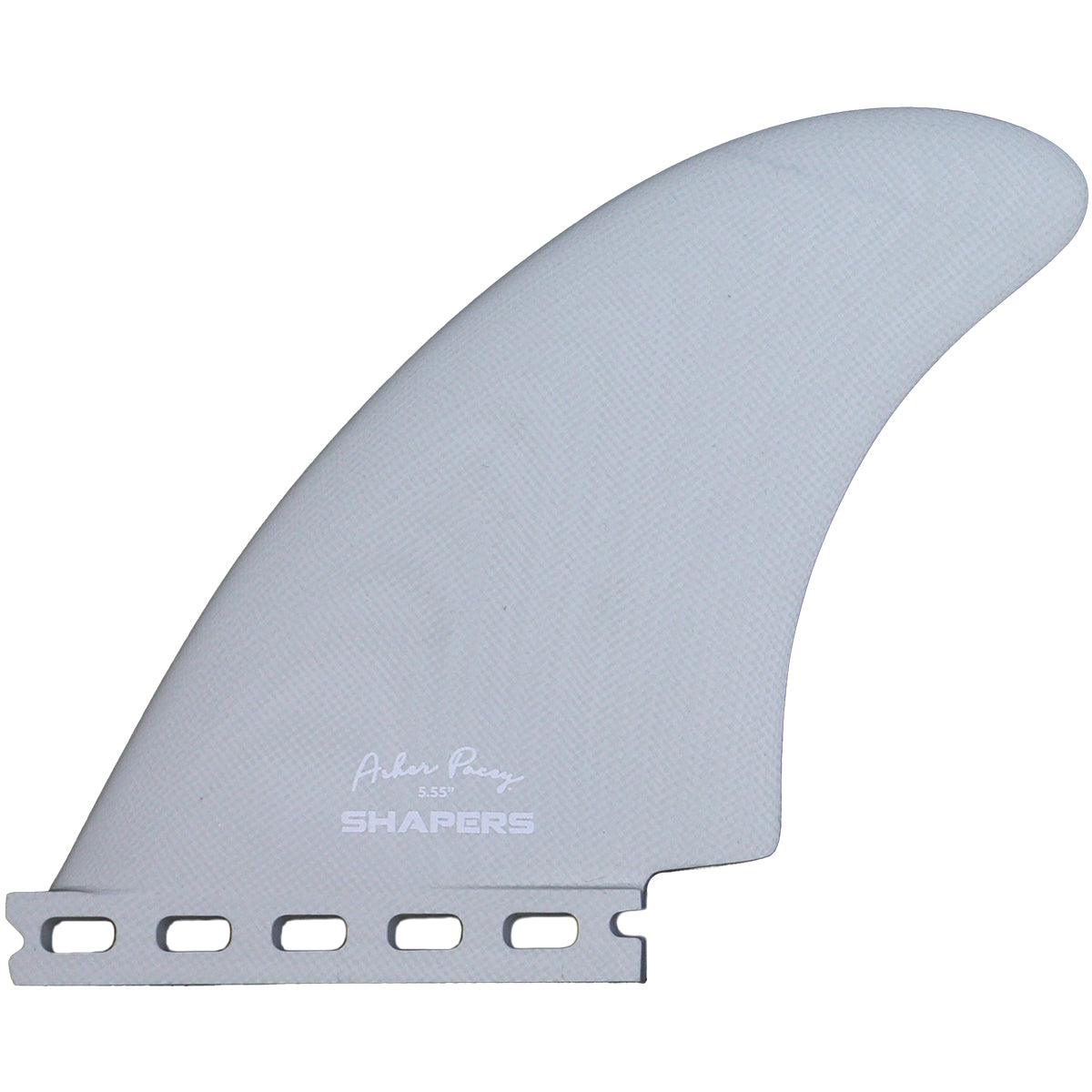 Shapers Asher Pacey Futures Compatible Twin + 1 Fin Set - 5.55