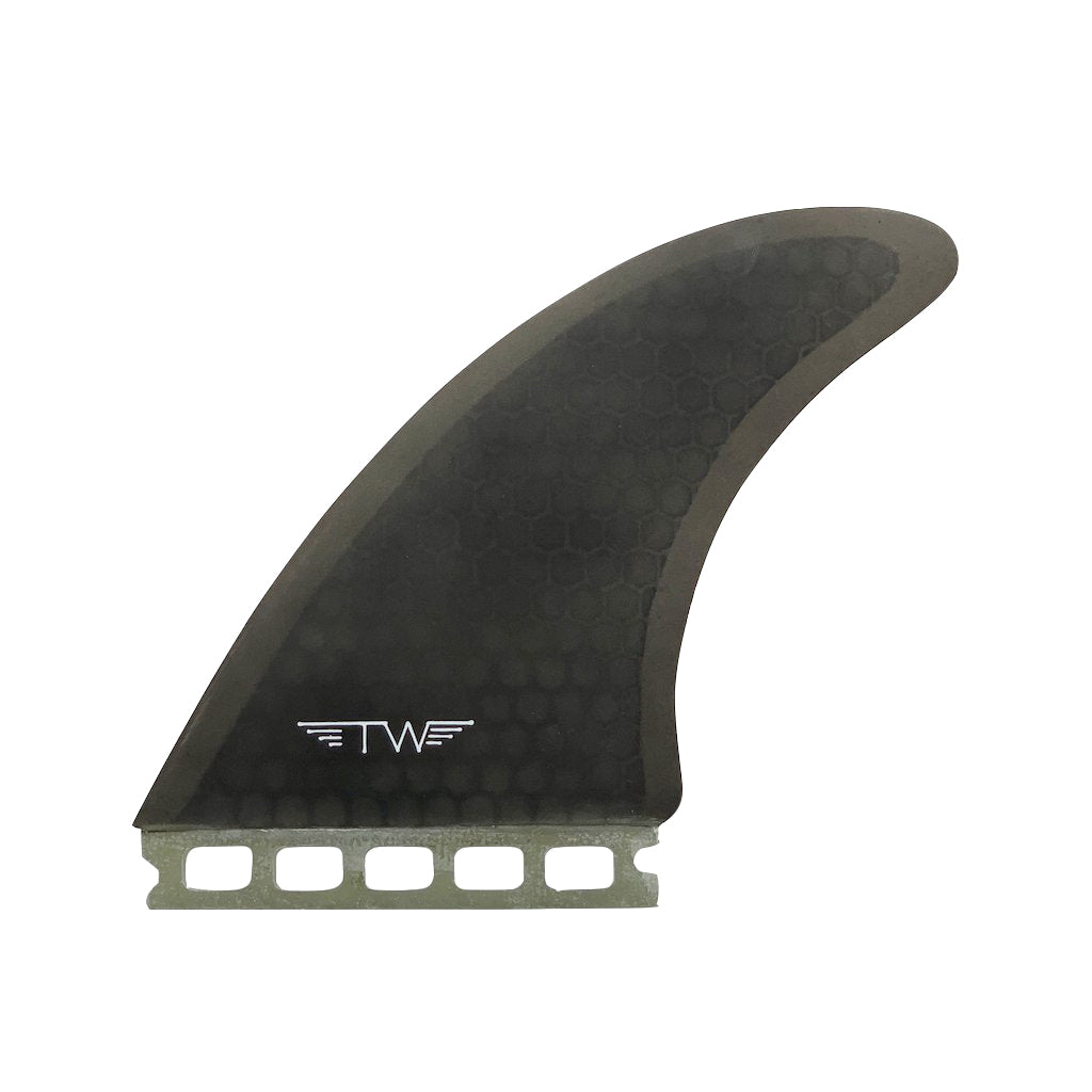 Captain Fin Co. Tyler Warren Futures Twin + 1 Fin Set - Black