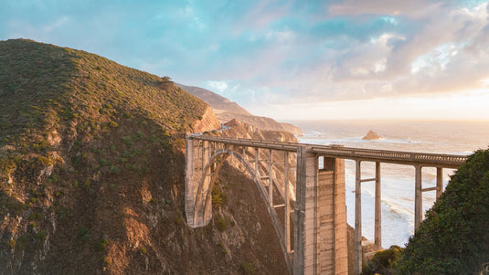 Bixby Bridge in Big Sur, California.