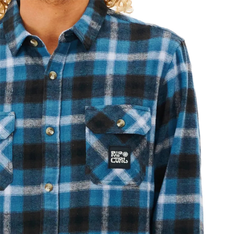 Load image into Gallery viewer, Rip Curl Saltwater Culture Button Down Flannel Shirt
