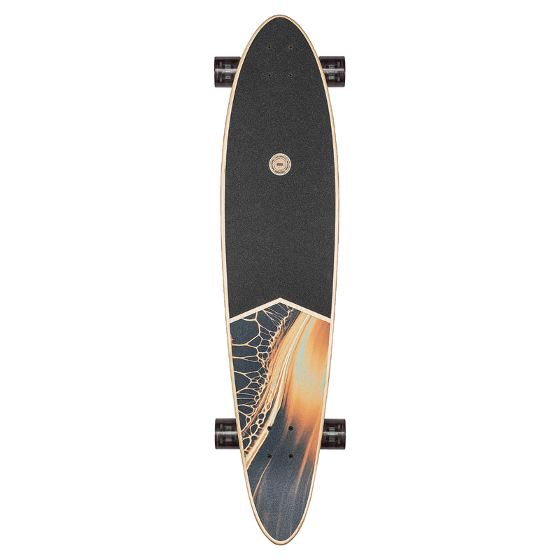 Load image into Gallery viewer, Globe Pinner Classic Gold Vein 40&quot; Longboard Complete
