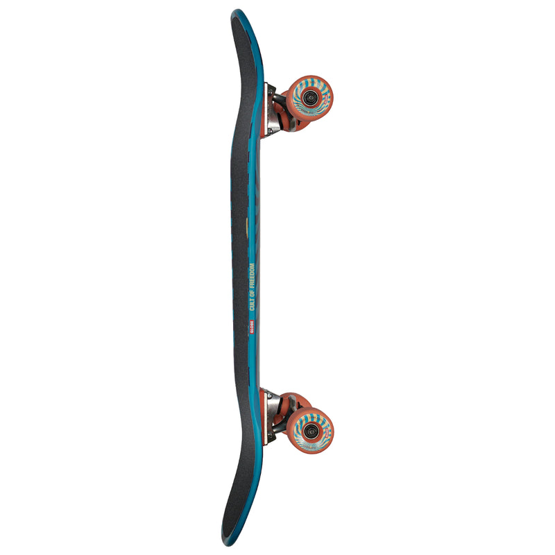 Load image into Gallery viewer, Globe Dealer Cult Of Freedom Blue 29.5&quot; Skateboard Complete
