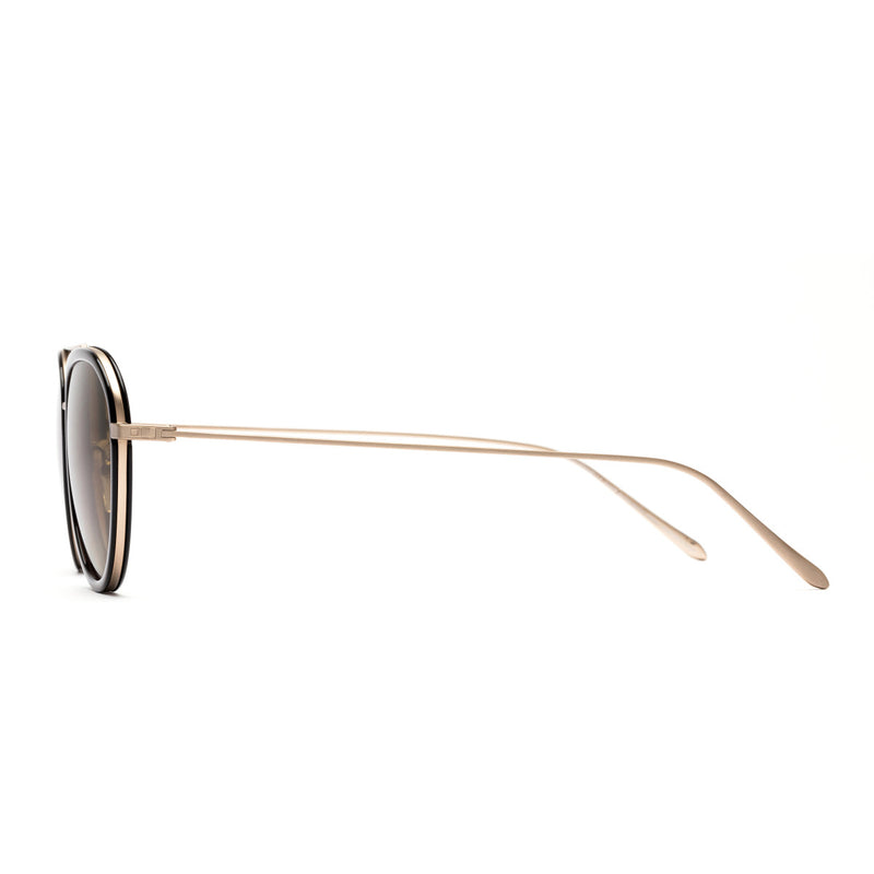 Load image into Gallery viewer, OTIS Templin Sunglasses - Black/Gold/Brown Gradient
