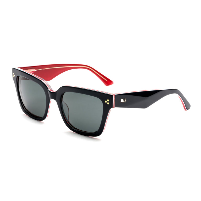 Load image into Gallery viewer, OTIS Oska Sunglasses - Navy Crystal Red/Blue
