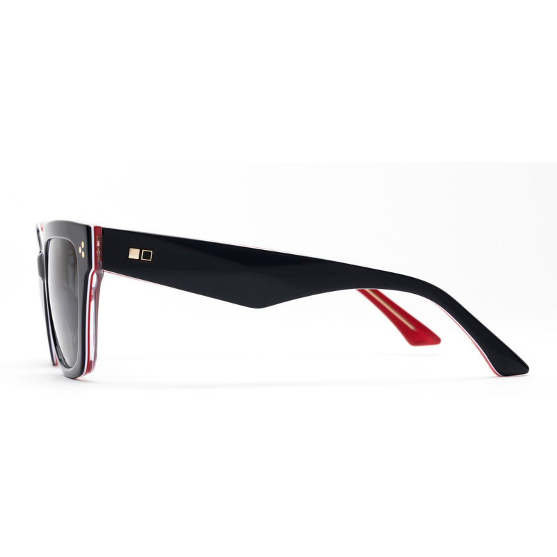 Load image into Gallery viewer, OTIS Oska Sunglasses - Navy Crystal Red/Blue
