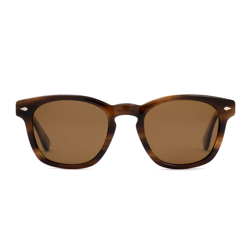 Load image into Gallery viewer, OTIS Summer Of 67 Polarized Sunglasses - Eco Hornwood/Brown
