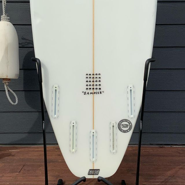 Load image into Gallery viewer, Channel Islands Sampler 5&#39;10 x 19 ¾ x 2 ½ Surfboard • USED
