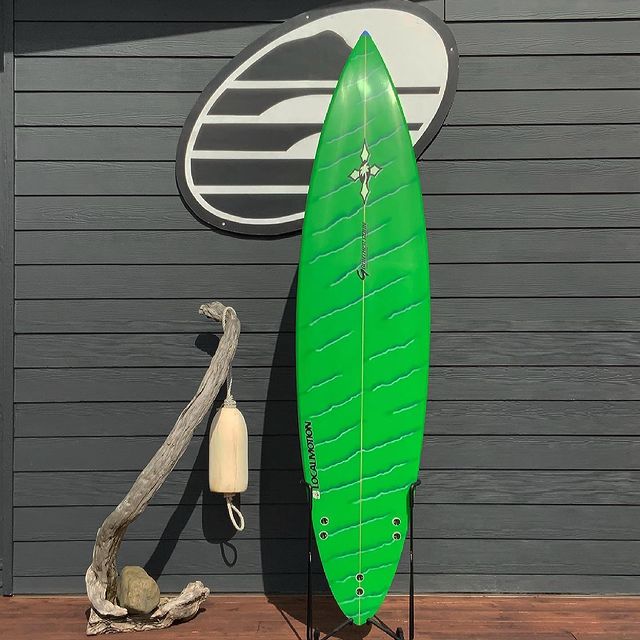 Load image into Gallery viewer, Local Motion Gunther Rohn 7&#39;4 x 19 ¼ x 2 ¾ Surfboard • USED

