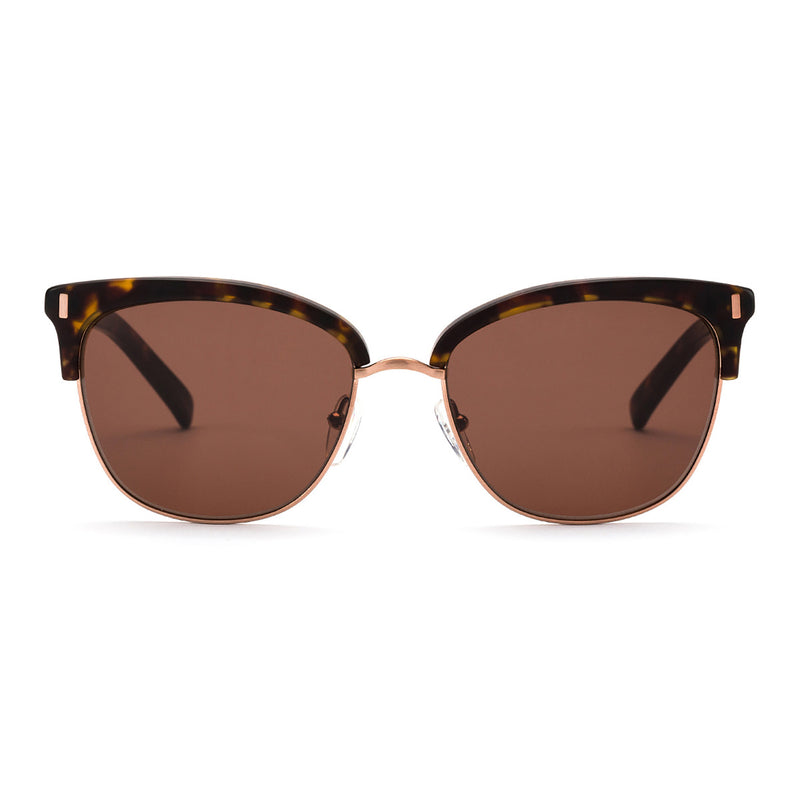 Load image into Gallery viewer, OTIS Little Lies Polarized Sunglasses - Matte Dark Tort/Brown
