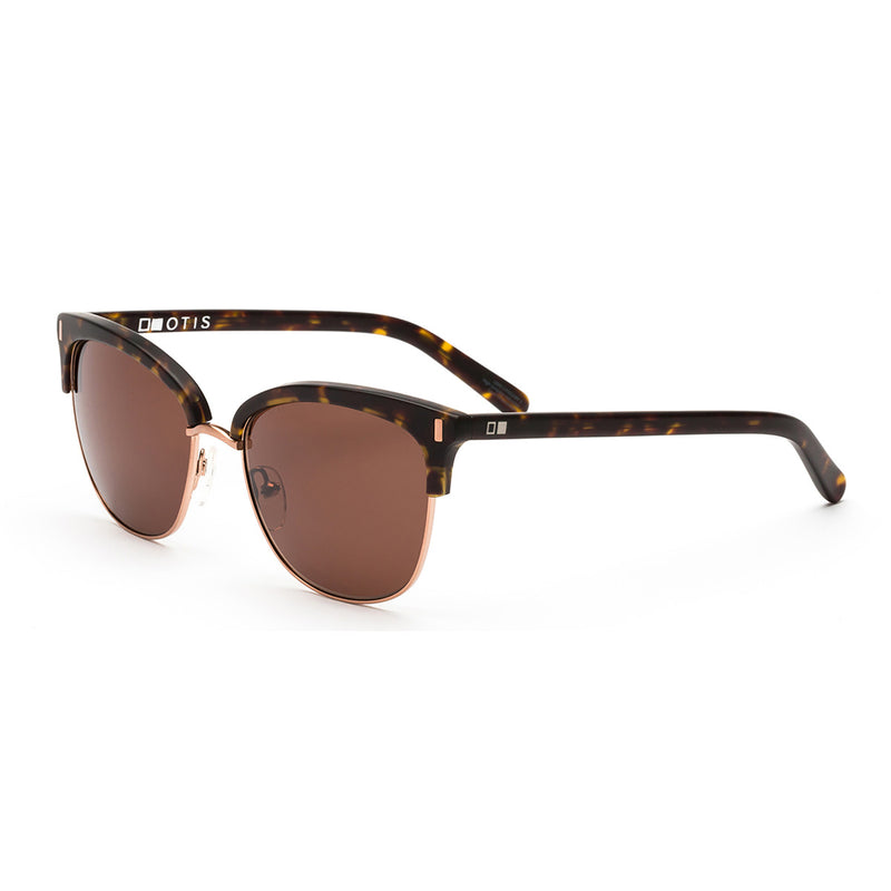 Load image into Gallery viewer, OTIS Little Lies Polarized Sunglasses - Matte Dark Tort/Brown
