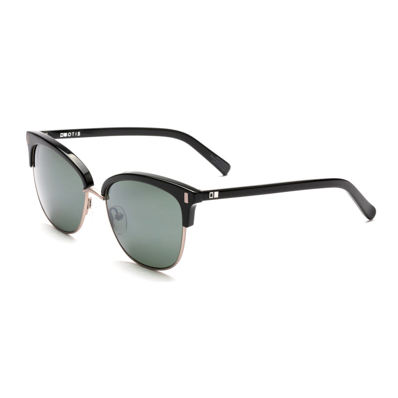 Load image into Gallery viewer, OTIS Little Lies Reflect Polarized Sunglasses - Black/Mirror Grey
