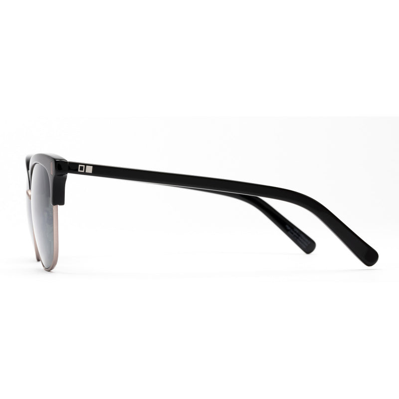 Load image into Gallery viewer, OTIS Little Lies Reflect Polarized Sunglasses - Black/Mirror Grey
