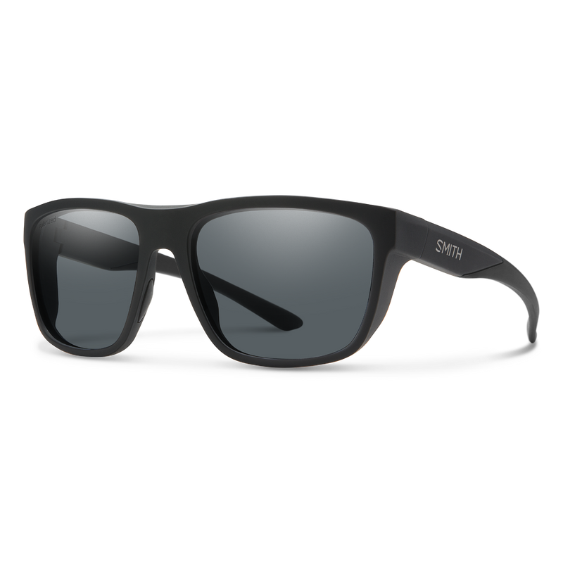 Load image into Gallery viewer, Smith Barra Polarized Sunglasses - Matte Black/Grey
