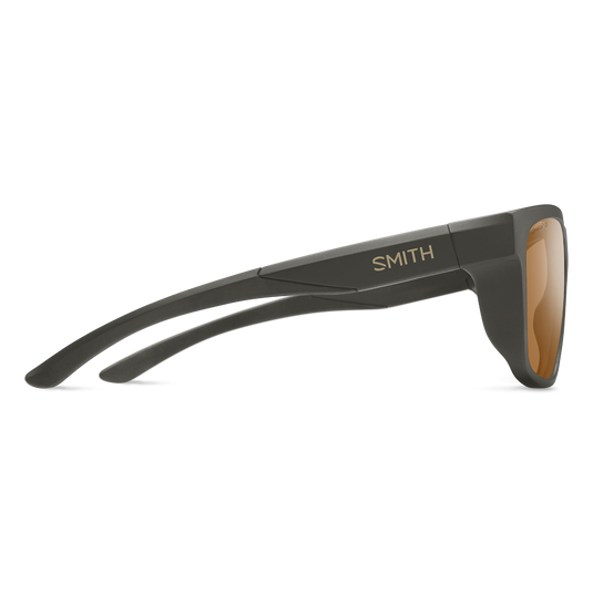 Smith Barra Polarized Sunglasses - Matte Gravy/Chromapop Copper