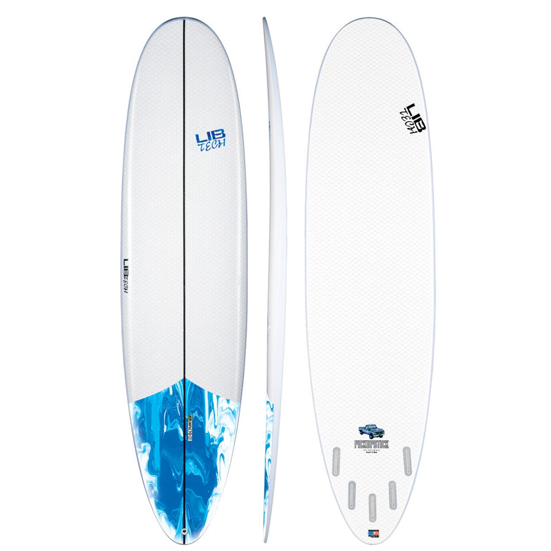 Load image into Gallery viewer, Lib Tech Pickup Stick ecoIMPACTO 7&#39;6 x 22 x 2 ¾ Surfboard • B-GRADE
