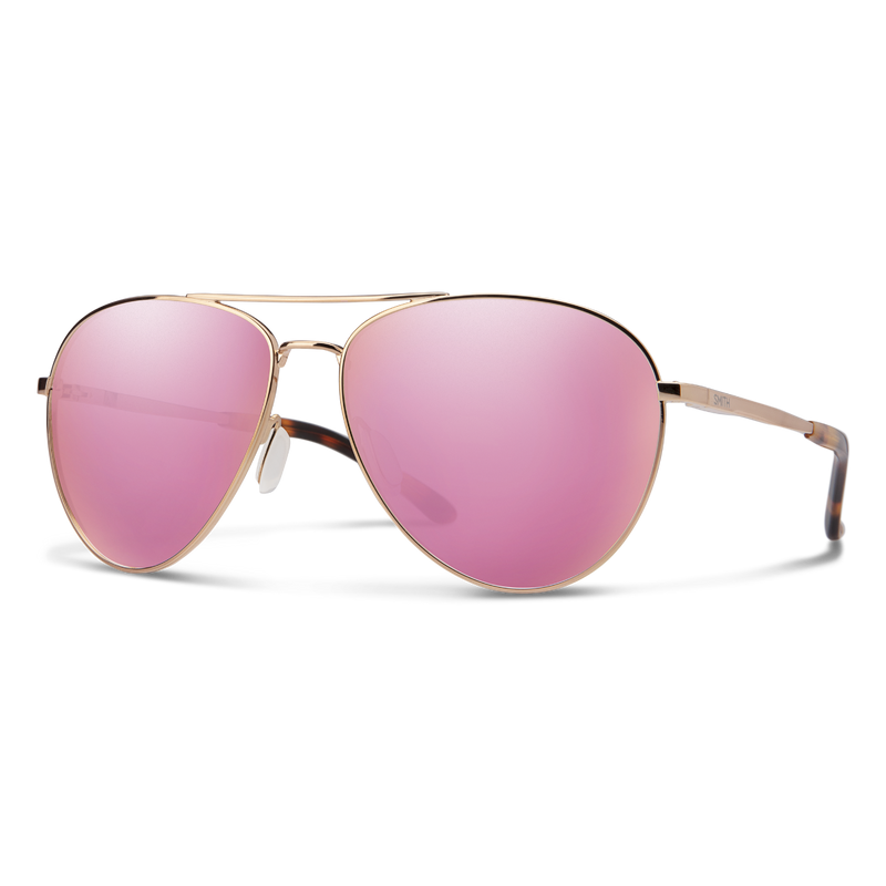 Load image into Gallery viewer, Smith Layback Sunglasses - Rose Gold/Pink
