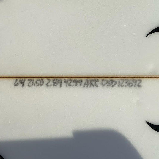 Lost Weekend Warrior 6'4 x 21 ½ x 2.89 Surfboard • USED