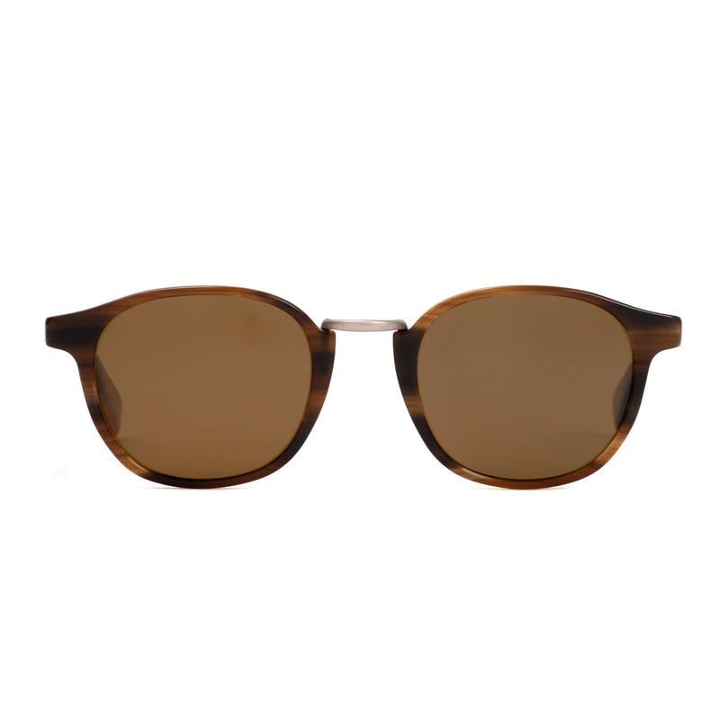 Load image into Gallery viewer, OTIS A Day Late Polarized Sunglasses - Hornwood/Brown
