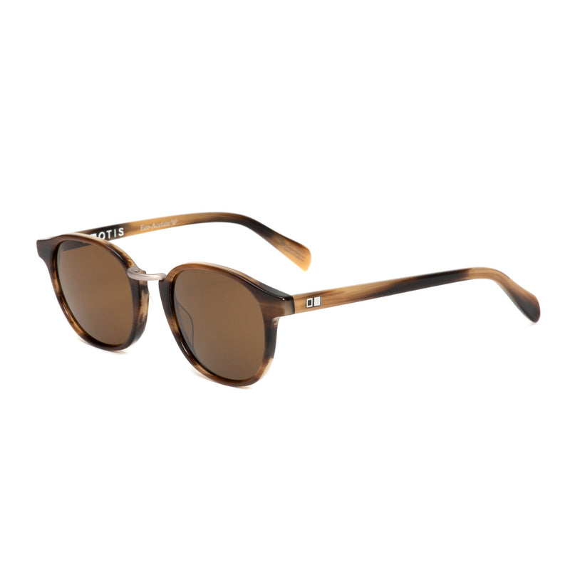 Load image into Gallery viewer, OTIS A Day Late Polarized Sunglasses - Hornwood/Brown
