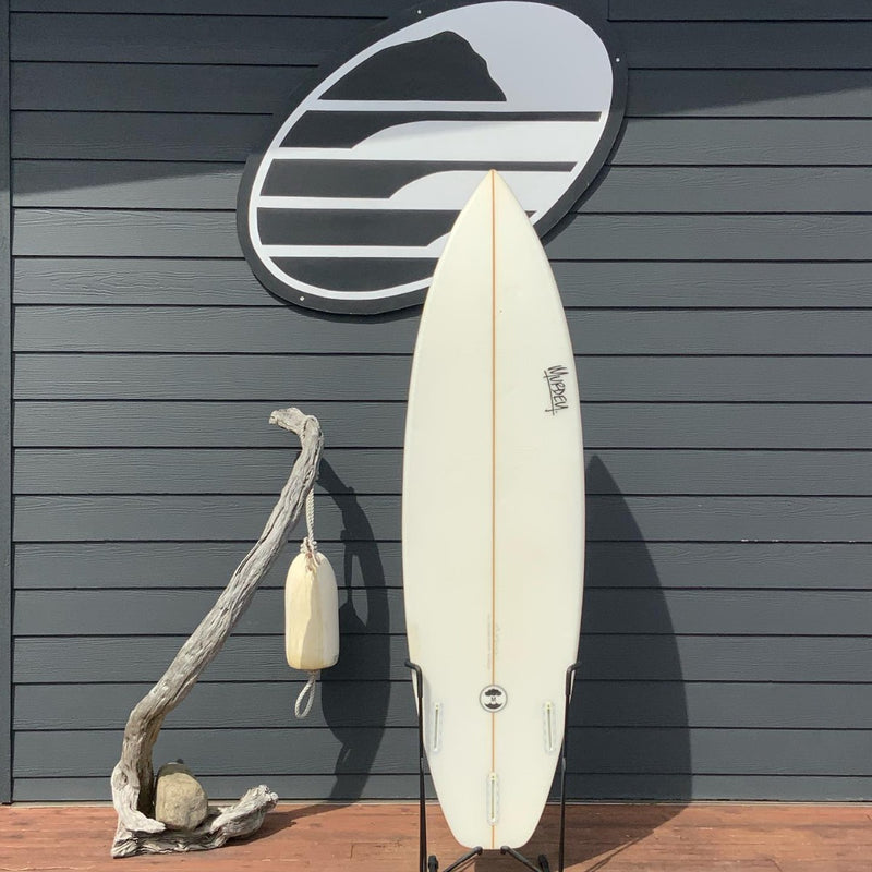 Load image into Gallery viewer, Murdey Skullet &amp; Sword 6&#39;2 x 19 ⅜ x 2 ½ Surfboard • USED
