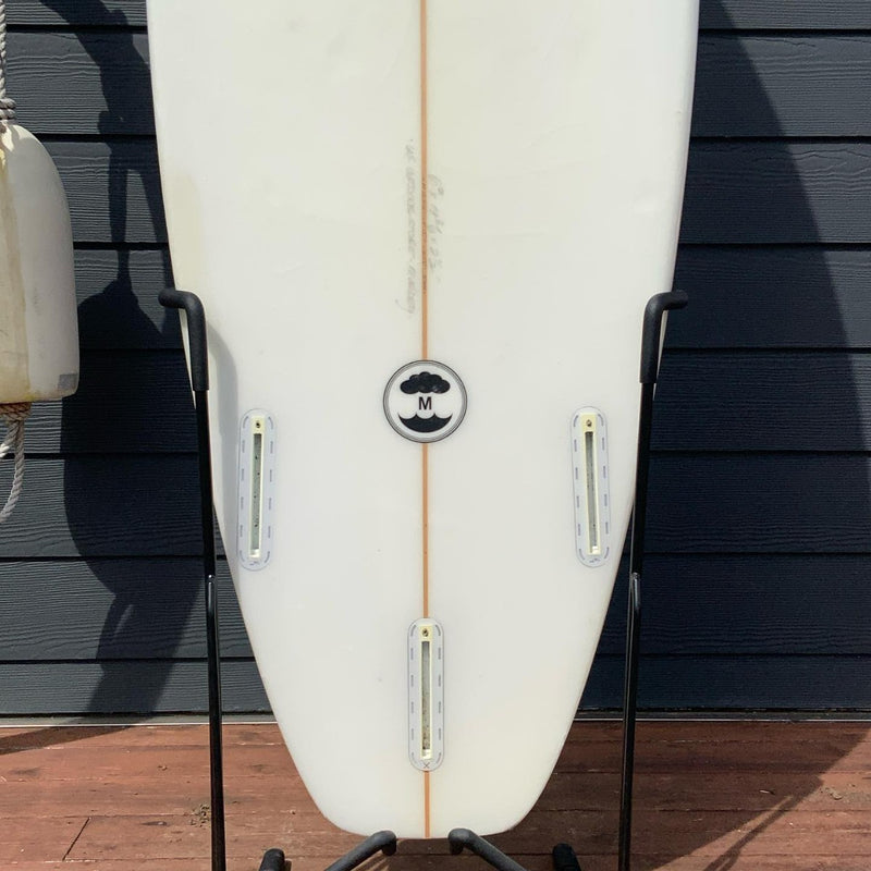 Load image into Gallery viewer, Murdey Skullet &amp; Sword 6&#39;2 x 19 ⅜ x 2 ½ Surfboard • USED
