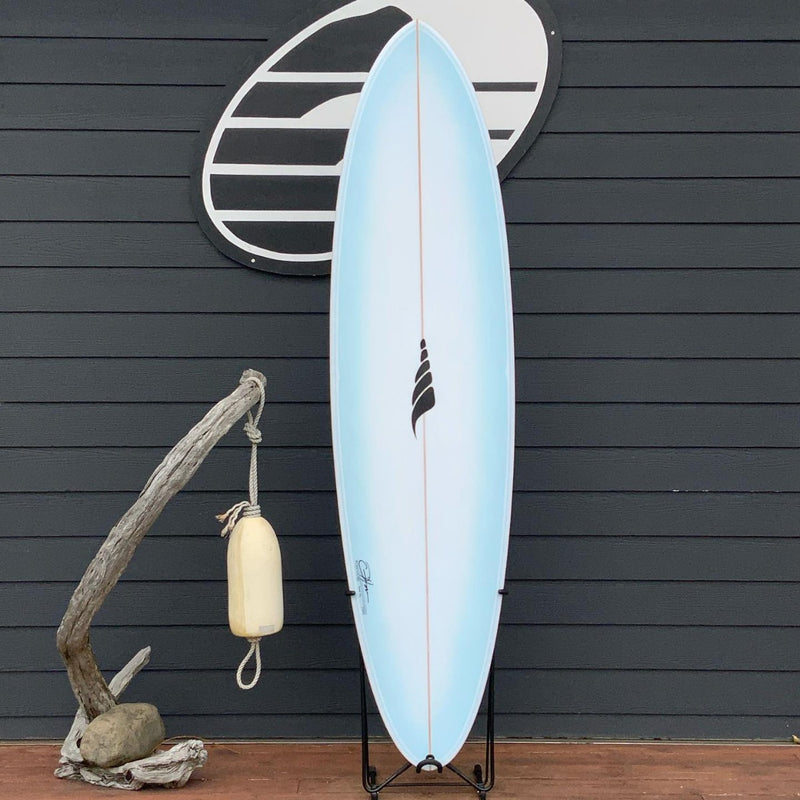 Load image into Gallery viewer, Solid Round Jig 7&#39;3 x 22 x 2 ¾ Surfboard • USED
