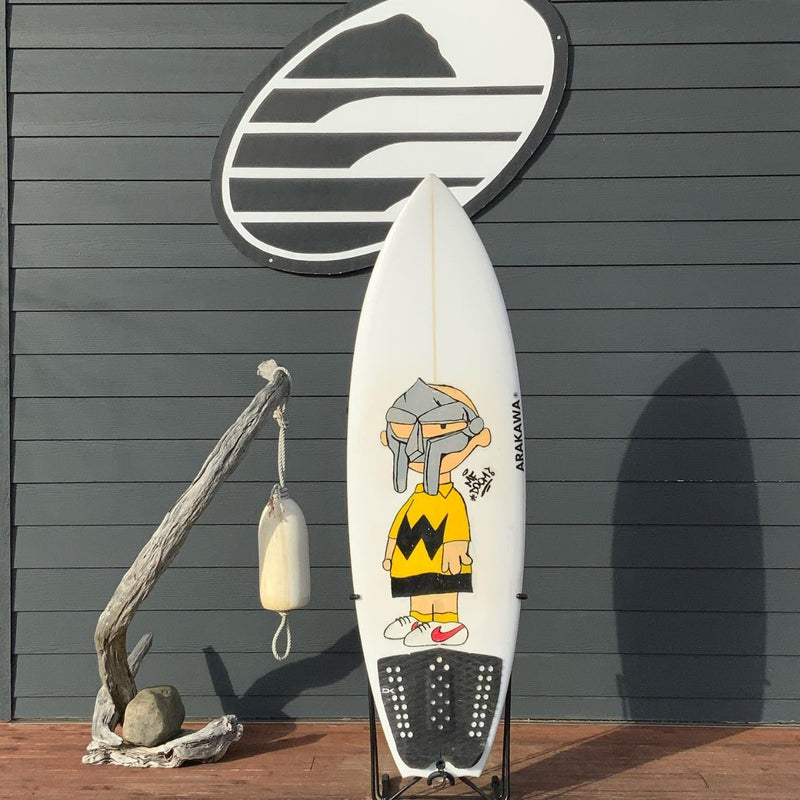 Load image into Gallery viewer, Arakawa Half Pint 5&#39;8 x 20 ¼ x 2 9/16 Surfboard • USED
