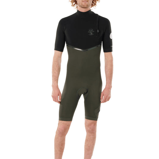 Rip Curl E-Bomb Pro 2/2 Short Sleeve Zip Free Spring Wetsuit