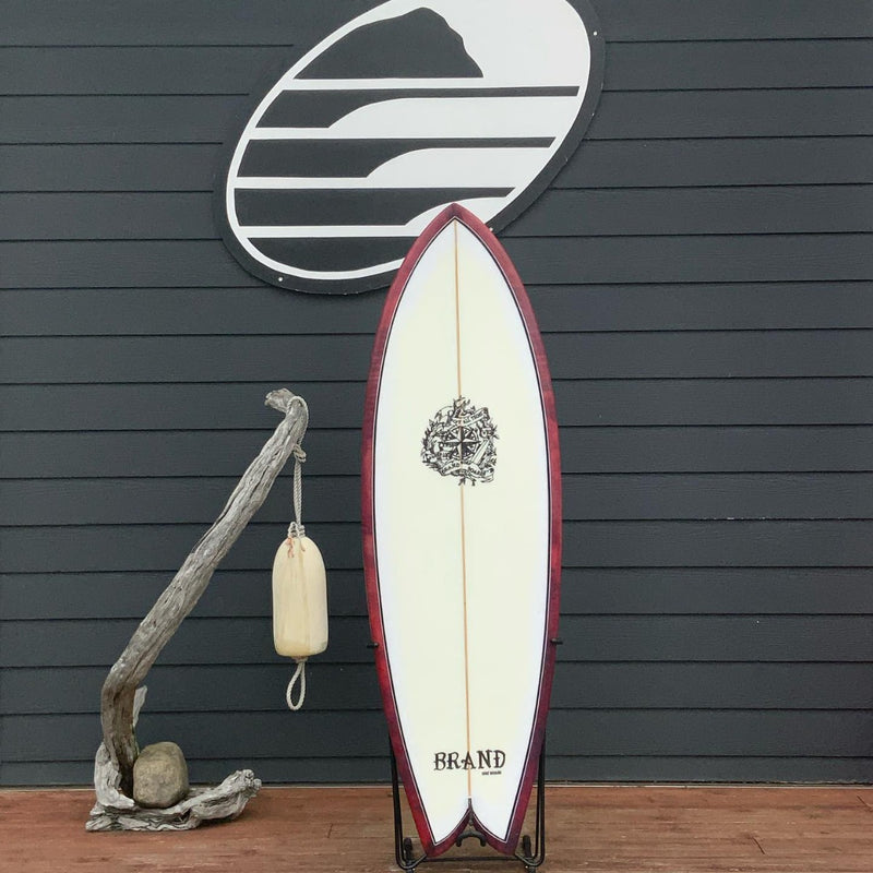 Load image into Gallery viewer, BRAND Fish 5&#39;8 x 21 x 2 ⅝ Surfboard • USED
