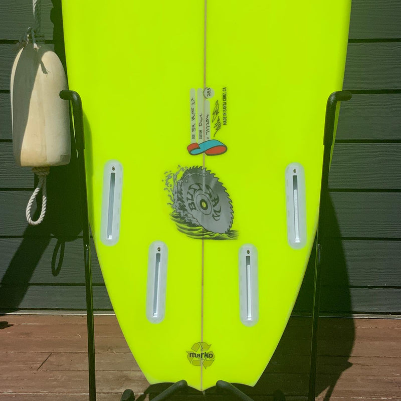 Load image into Gallery viewer, Stretch Buzz Saw CFT 5&#39;9 x 19 ⅛ x 2 ⅕ Surfboard • LIKE NEW
