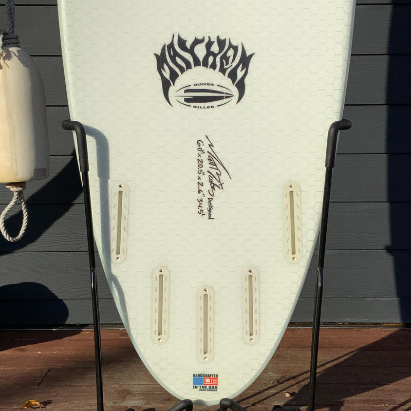 Load image into Gallery viewer, Lib Tech Lost Quiver Killer ecoIMPACTO 6&#39;0 x 20 ½ x 2 ⅗ Surfboard • USED
