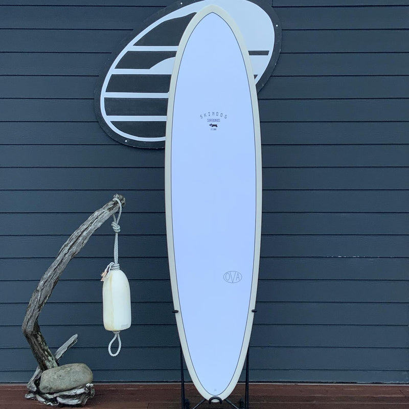 Load image into Gallery viewer, Skindog The Ova Thunderbolt Red 7&#39;6 x 22 ¼ x 3 Surfboard • USED
