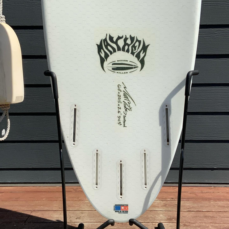 Load image into Gallery viewer, Lib Tech Quiver Killer 6&#39;0 x 20 ½ x 2 ⅗ Surfboard • USED
