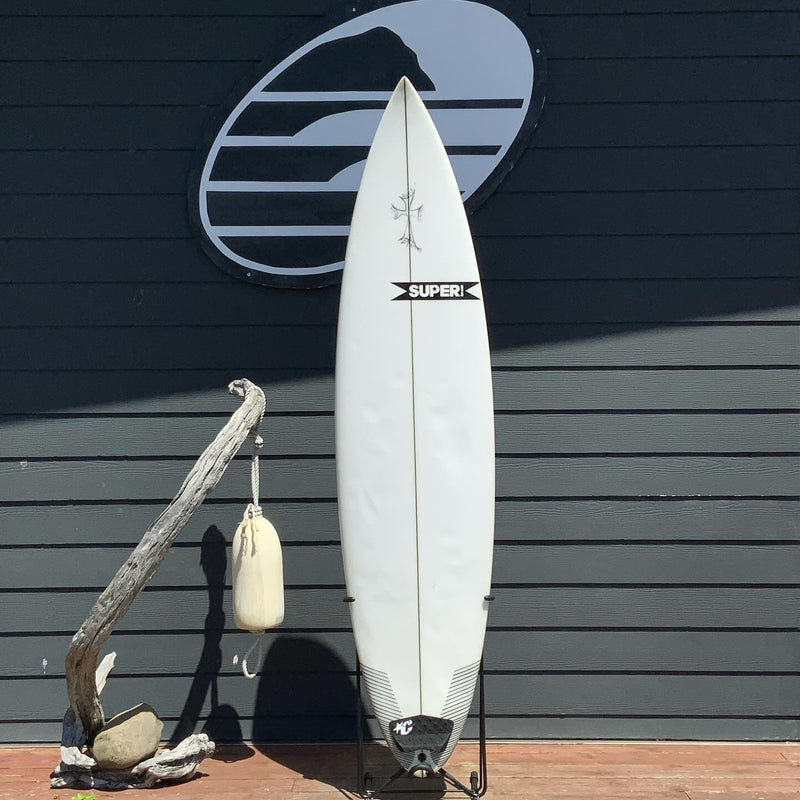 Load image into Gallery viewer, SUPERbrand Black Out 6&#39;10 x 19 x 2 7/16 Surfboard • USED
