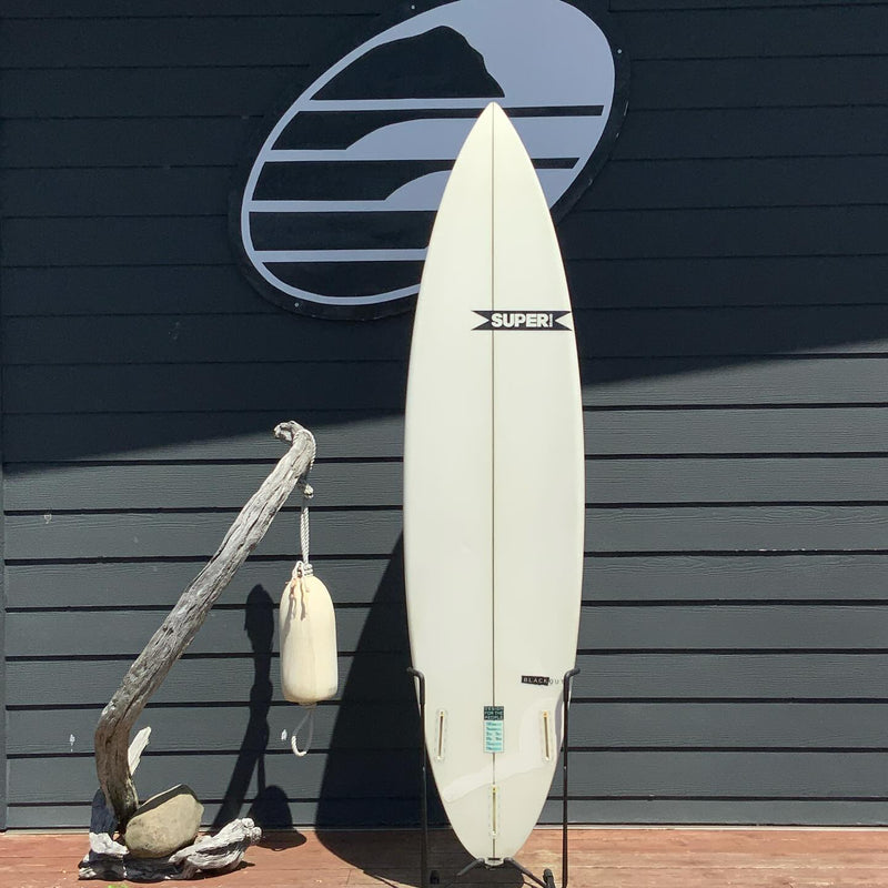 Load image into Gallery viewer, SUPERbrand Black Out 6&#39;10 x 19 x 2 7/16 Surfboard • USED
