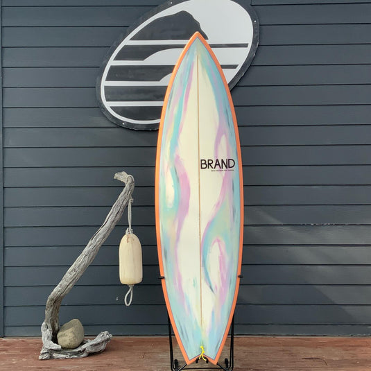 BRAND Custom 6'10 x 21 ¾ x 3 Surfboard • USED