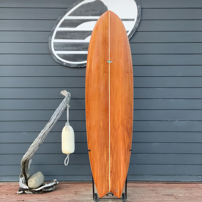 Load image into Gallery viewer, Heartwood Fish Wooden 7&#39;0 x 21 ½ x 2 ½ Surfboard • USED
