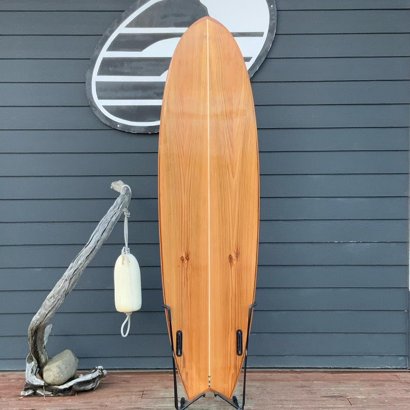 Load image into Gallery viewer, Heartwood Fish Wooden 7&#39;0 x 21 ½ x 2 ½ Surfboard • USED
