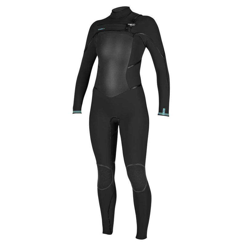 Load image into Gallery viewer, O&#39;Neill Women&#39;s Psycho Tech 4/3+ Chest Zip Wetsuit - Black
