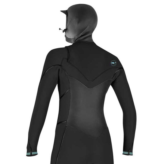 O'Neill Women's Psycho Tech 5.5/4 Hooded Chest Zip Wetsuit - 2019