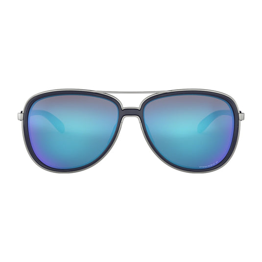 Oakley Split Time Polarized Sunglasses - Navy/Prizm Sapphire