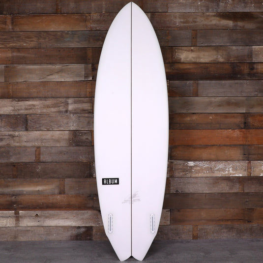 Album Surf Twinsman 6'1 x 20 ¾ x 2 9/16 Surfboard - Clear