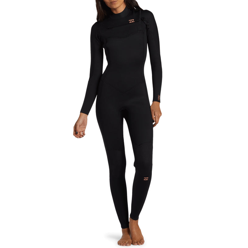 Load image into Gallery viewer, Billabong Women&#39;s Foil 4/3 Chest Zip Wetsuit
