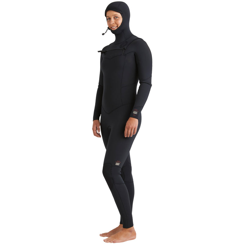 Load image into Gallery viewer, Billabong Women&#39;s Salty Dayz Natural Upcycler 4/3 Hooded Chest Zip Wetsuit
