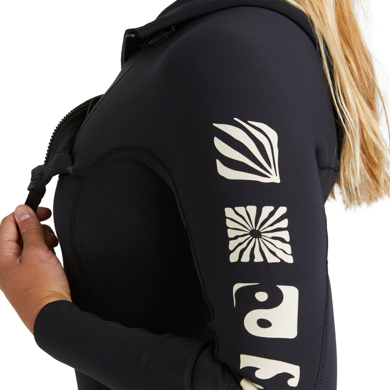 Load image into Gallery viewer, Billabong Women&#39;s Synergy Natural Upcycler 4/3 Chest Zip Wetsuit
