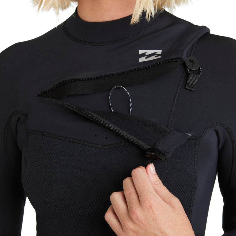 Load image into Gallery viewer, Billabong Women&#39;s Furnace Natural Upcycler 4/3 Chest Zip Wetsuit
