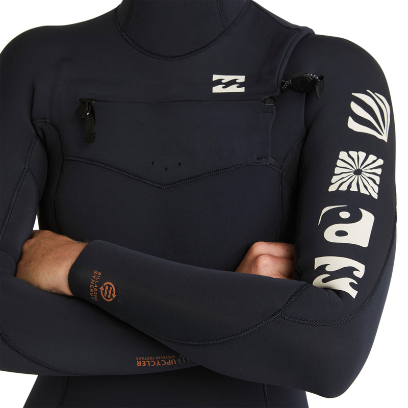 Load image into Gallery viewer, Billabong Women&#39;s Synergy Natural Upcycler 5/4 Hooded Chest Zip Wetsuit
