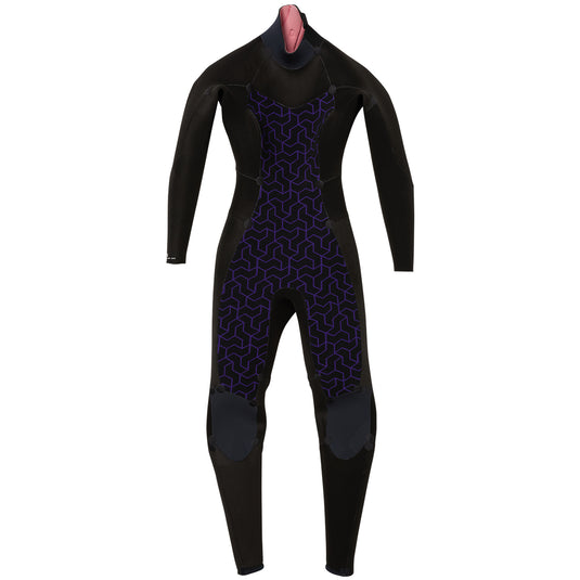 Billabong Women's Cleanline Synergy Natural 5/4 Back Zip Wetsuit